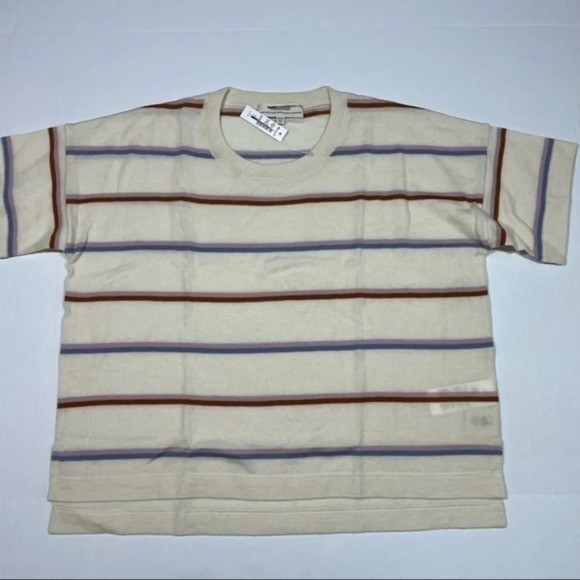 New Madewell Responsible Weightless Cashmere Sweater Tee - Picture 4 of 10